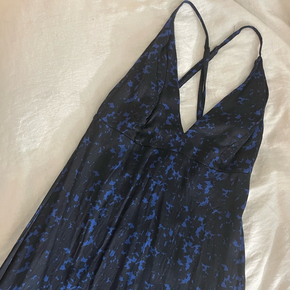 Maxi navy dress - Valija Gitana